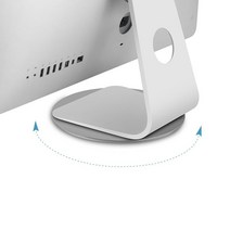 애플 아이맥 360도 회전 거치대 알루미늄 받침대 턴테이블