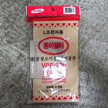 LG전자용 생활 진공청소기용 먼지봉투 이물질, 본상품
