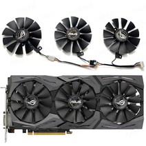 ASUS ROG STRIX GTX1060 1070 1080TI 4 핀/5 핀 선식 6 팬 T129215SU 냉각 그래픽 카드 쿨러, 03 6Pin fan