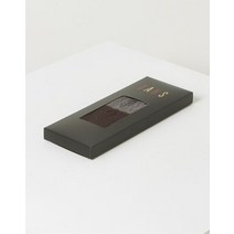 [닥스 남성] [[22SS]] DMSS2E102W2 브라운 컬러배색 면혼방 장목양말