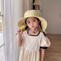 소소키즈 여름 남여 아동 공용 햇빛차단 썬햇 썬캡 벙거지 플랩캡