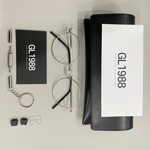 안경사가 직접 만든 티타늄 블루라이트차단안경 맞춤 근적외선차단 GL1988, 52일체형코받침, 블루+근적외선차단, 브라운로즈골드, 1개