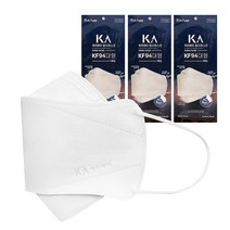 [메디화이트] 케이에이 4중필터 황사 덴탈 KF94마스크 10매, KF94덴탈마스크10매