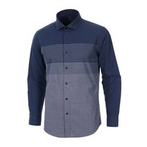 로베르따[nc부천점][가을겨울최저가]남성 CP 기모 유연가공 위사 스트라이프 남방셔츠 슬림핏