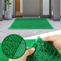 로비 입구 신발 흙 먼지털이 발판매트 아파트입구 건물입구 흙제거 인테리어 신발매트, 1개, 테잔디매트 중