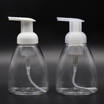 300ml 물비누 디스펜서 거품비누 핸드워시 비누케이스, 화이트캡, 1개