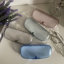 안경케이스 가죽 선글라스 보관함 투명 안경 케이스 귀여운 여행 여성 상자 가방 보호 홀더 운반 액세서리