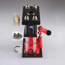 호스압착기 휴대용 고압 농약 배관 케이블 수동 연결, C형 8톱니수압기+60세트+3라이브조인트