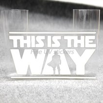 랩핑 데칼 다이 컷 스티커 이것은 길입니다 자동차 오프로드 용 데칼 여행 오토바이 레이싱 헬멧 자, 02 WHITE_05 30cm