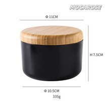 MOCAROSE 재떨이 인테리어 인테리어 재떨이, 블랙