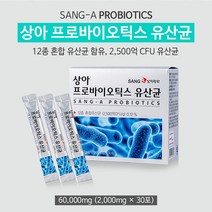 상아제약 2500억 lgg 엘지지 유산균 생 유산균 포스트바이오틱스 30포