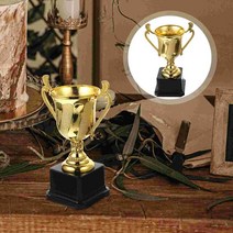 트로피 Trophy Trophies 키즈 골드 플라스틱 파티 레워드 컵 수상 스포츠 상금 필러 경연 대회 학생 어워, 01 As Shown-117.3X11CM