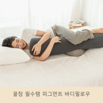 스너그리빙 순면 피그먼트 워싱 원형 바디필로우 알러지케어 롱쿠션 솜포함, 커버만, 피그먼트(원통형), 아이보리