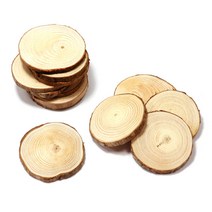 천연나무조각 원형 대형 약500g 자연물재료, 약500g(약25개)