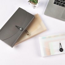 아코디언파일 영수증정리 화일철 클리어파일 서류보관, 아코디파일A중 브라운