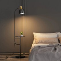 플로어 램프 LED 12w 노르딕 럭셔리 개성창의, 블랙, 금속, 150*30cm