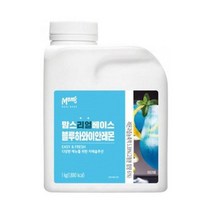 흥국 맘스 리얼 베이스 블루하와이안 레몬 1kg 에이드, 블루레몬＋아이스박스추가