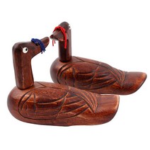 전통목조각 앤틱기러기 l 오리한쌍 원앙오리 전통장식