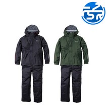 시마노 비옷 RA-027Q 22년형 우의 낚시웨어 레인슈트, 퓨어블랙(L)