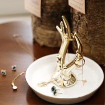 팔찌 목걸이수납 사슴뿔 화장대 악세사리보관함 악세사리소품 수납함 반지