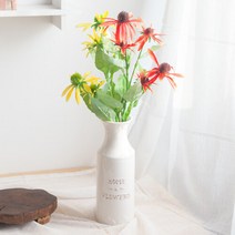 써클에키나세아가지o 74cm 조화 FAIAFT, 퍼플