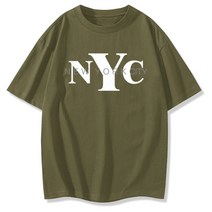 일루소 NYC 오버핏 반팔 티셔츠
