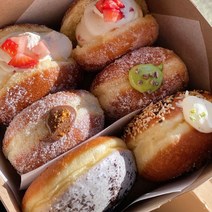 이탈리아 봄볼로니 도넛 [50gx7개입] 5팩 1박스 도너츠 카페 디저트 빵 필링 간식, 봄볼로니 도넛(50gx7ea) 5봉