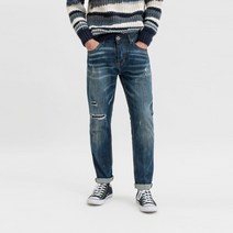 21FW[지아니루포]슬림핏 GL1797 다크스톰워싱 데님