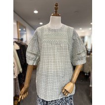 써스데이아일랜드 레이스 믹스 블라우스(T214ABL233W)(1272322)