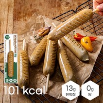 [방탄푸드] 닭가슴살 소시지 핫바 70g 10팩, 깻잎 10팩, 10개