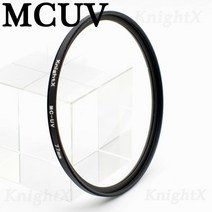 미스트필터 렌즈 블랙프로 가변nd필터 uv cpl 카메라KnightX-49 52 55 58 62 67 72 77 mm FLD UV CPL 렌즈, 04 MCUV_01 49mm