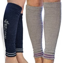 1+1 한겨울 추위에 방한 레그워머 종아리보온 발토시, 남색X회색