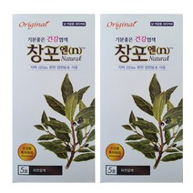 중외제약 창포엔 염색제, 5호 자연갈색, 2개+마술패치2매