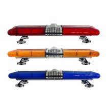 우리파파 12V LED 장방형 자석 경광등 렉카 구급차 견인차 응급차 TBD-2000L, NO.3 블루, 1개