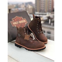 싼타팡 할리데이비슨 워커 부츠 남녀공용 오토바이 슈즈 Harley Davidson, 250MM