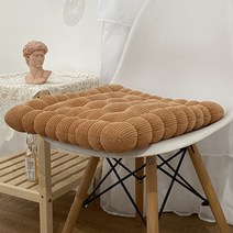 원더원 쿠키 쿠션 방석 두꺼운 8cm 쿠션감 40cm x 42cm 넉넉한 사이즈 등받이 쿠션