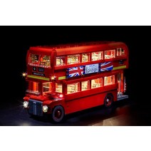 Brick Loot 레고 런던 버스용 LED 조명 키트 - 10258 (레고 세트 미포함)