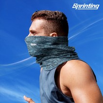 스프린팅 아이스 멀티스카프 쿨마스크 멀티프 X2개 세트, 블루