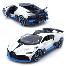 1:24 부가티 디보 화이트 미니카 다이캐스트 모형 슈퍼카, 24부가티디보(화이트)