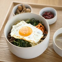옳음 스페인 하숙 그릇 그릇세트 집들이선물, 화이트, 면기