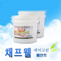 벽지페인트 채프웰 실내공기정화 결로세균곰팡이제거방지 천연페인트, 핸디퍼티 실내용 빠데 5 kg