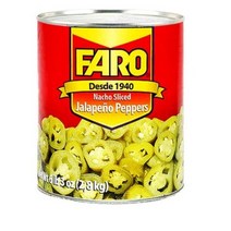 파로 나초 슬라이스 할라피노 페퍼 통조림, 2.8kg, 2개