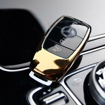 [3G MALL] 스마트키 우레탄 키케이스 키홀더 키링 키지갑 벤츠 S클래스 W222 용품, 타입:) 블랙