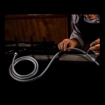 국산 메탈 샤워호스 꼬임방지기능 1.5m 국산샤워호스 1.5미터 워터건, 1개