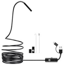 누수탐지기 하수구내시경 배관내시경카메라 3.9mm 안드로이드 미니 마이크로 usb 뱀, 2m, 480p5.5mm 렌즈 소프트