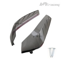 BPK 야마하 NMAX 사이드바이저 카본 21 22 23년 사이드 커버 무릎 바람막이 방풍 엔맥스 튜닝, 스모그21