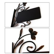 스테이홈몰 고풍스런 매장 인테리어 꾸미기 흑색 사각 단조 간판 alf2rkf385dlrkf