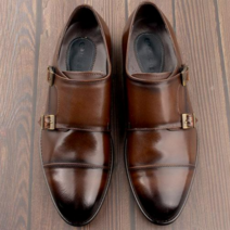 녹산신발 르시엘 국내생산 천연소가죽 더블 몽크스트랩 수제구두 ZS-4602