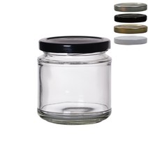 서울패키지 서울쨈300 1박스48개 수제청유리병 물용량200ml 실버캡