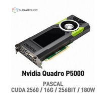쿼드로 Quadro P5000 GPU 영상편집 설계 딥러닝 파스칼 딥러닝